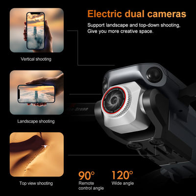 K12 ドローン設計 折りたたむ式ヘリコプター 画面リモート Wifi FPV 障害物回避 画像伝送距離