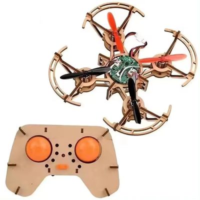 建築と学習 木造建築ドローン クアドコプター 組み立て Rc ドローンキット セット トイ 子供を教える学生のための教育