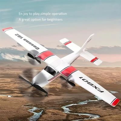 Fx-801 Rc 飛行機 Epp 泡グライダー 飛行機 ジロ 2.4g 2ch Rtf リモコン制御 翼幅 白いスタイル EPP 航空機