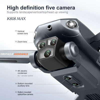 K818max 360度フリップドローン プロフェッショナル 4k障害物回避 Fpv Wifiカメラ 中間操作者のための電気 122 g