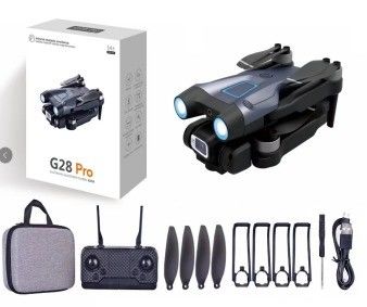 景観写真 HUGTEC G28Pro スピードローテーションドローン 防水リモコンと箱サイズ 46.5*47.5*54