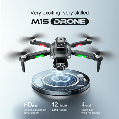折りたたみ可能なクアドコプター Rc ドローン M1s ミニ ドローン 5g Wifi Fpv 4k プロ障害物回避 双カメラ 初心者 ドローン