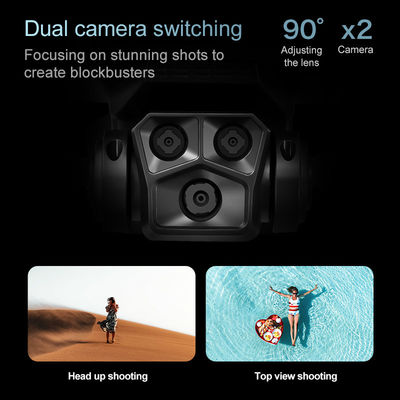 Lu900 ミニ ドローン 4k デュアル カメラ ドローン 5g Wifi Fpv Abs リモコン 玩具 100m 画像送信距離