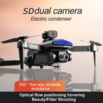 D6 エア ミニ ドローン プロフェッショナル 4k HD カメラ クアッドコプター 折りたたむデザイン障害物回避とリモコン