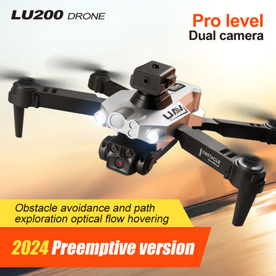 Lu200 ジェスチャー ビデオ 玩具 ドローン 障害物回避 360度 フリップ 2.4g Wifi Fpv セルフィー ドローン 折りたたむ UAV 空中四駆機