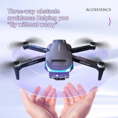 K101 マックス ドローン 4k HD プロダクト 双カメラ 光学流位位置 Wifi FPV ドローン RC 折りたたむ RC クワッドコプター 折りたたむ