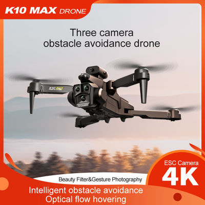 K10 マックス障害物回避ドローン 4K 超高画質カメラ 2.4G RC クアッドコプター 四方向光学流れ ミニ折りたたみ式 K10 Fpv ドローン
