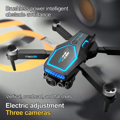 S180 Rc ブラシレスドローン Hd 電動調整 空中写真 Wifi 光学流 4軸 航空機障害物回避 初心者向け