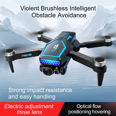 S180 Rc ブラシレスドローン Hd 電動調整 空中写真 Wifi 光学流 4軸 航空機障害物回避 初心者向け