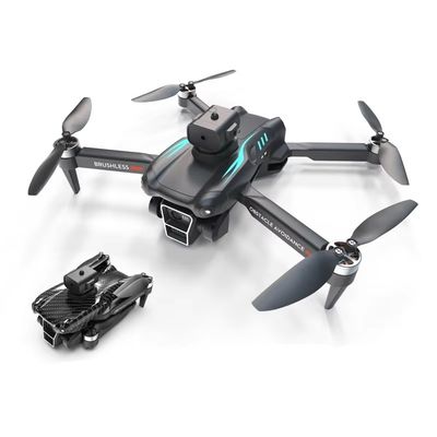 Leesafe M T2 Wifi K3 Pro 4k デュアルカメラ ミニリモートコントロール ドローン 折りたたみ可能な四駆機