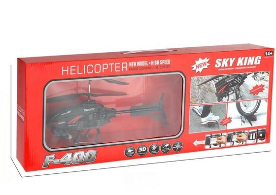 F400 リモコン制御 RC ヘリコプター 準備済みの飛行機