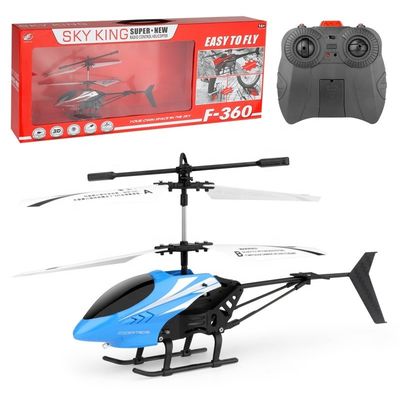 F360 2.4Ghz アンチインターフェランス ヘリコプター 初心者からプロ ヘリコプター ミニチュア 空中玩具 6*AA コントローラー バッテリー