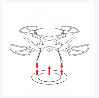 ロングレンジ リモコンドローンカメラ 4K プロ HD UAV ドローン 4XAA コントローラーバッテリー