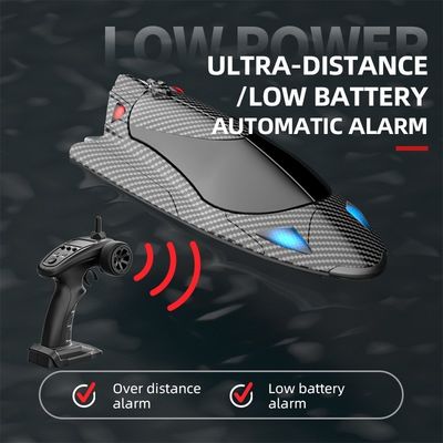 8歳から13歳 範囲 Rc リモコン スピードボート 高速40km/h ジェットボート LEDライト 転覆回復 2.4g 大人と子供