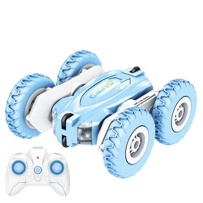 電動スタントカー 双面のスイングアーム トンブルリング 車 リモコン 高速玩具 子供向け