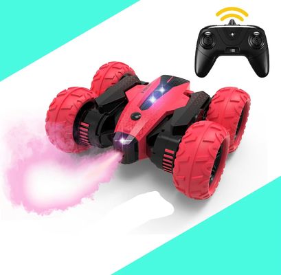 S-015 4wd 360度回転 ミニ Rc スタントカー 2.4 GHz リモコン Rc 電気自動車 玩具 Rc スプレーロール 漂流車 子供向け ギフト