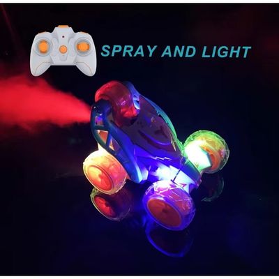 専門家のリモコン スタントカー 360度回転 軽い音楽のスプレー用車 子供のためのおもちゃ プレイ時間 18分
