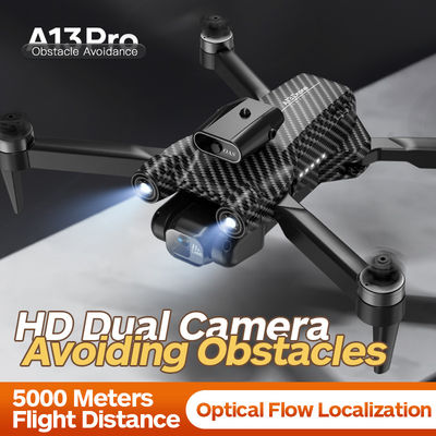 A13 ミニドローン 4k 双カメラ障害物回避 光学流量 折りたたむwifi ブラシレスモーター ドローン クアドコプター 玩具 折りたたむ