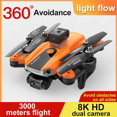 7.4V 2500mAh バッテリー容量 双カメラと障害物回避を備えた空中四駆ドローン