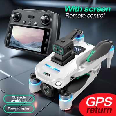 プラスチック S159 5g Wifi Fpv GPS クワッドコプター ドローン 4khd ダブルカメラ 25分 耐久性 障害物回避 LED 大画面 リモコン Rc ドローン