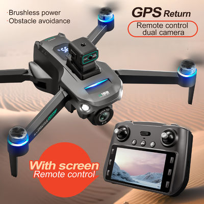 プラスチック S159 5g Wifi Fpv GPS クワッドコプター ドローン 4khd ダブルカメラ 25分 耐久性 障害物回避 LED 大画面 リモコン Rc ドローン