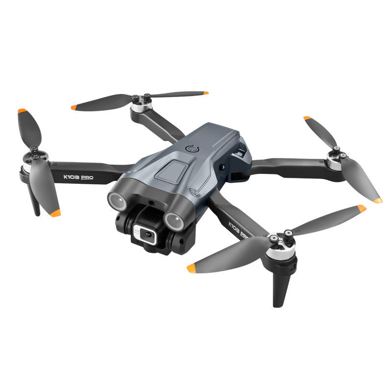 初心者用ドローン K103 Pro ドローン 4k ダブルカメラ障害物回避 オプティカルフロー Wifi Fpv 折りたたむブラシレスモーター