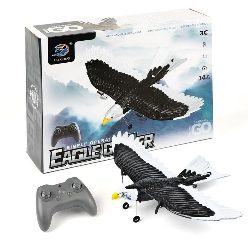 特徴 RTF 3ch Epp Foam Rc シミュレーション 翼の幅 毛皮の鷹 2.4g Rc スライダー 14歳以上の飛行機玩具