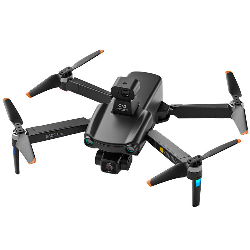S808 無人機 360障害物回避 ブラシなし 3軸アイス 抗震 Ptz 8k 超清晰航空写真 GPS Rc 航空機
