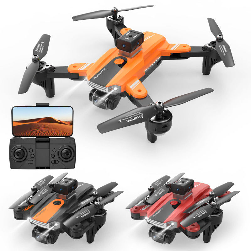 7.4V 2500mAh バッテリー容量 双カメラと障害物回避を備えた空中四駆ドローン